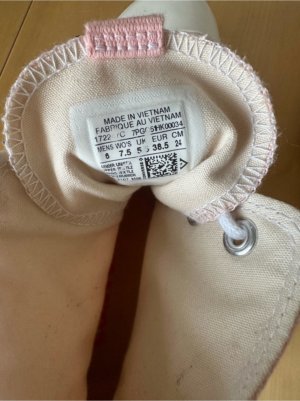 NWOT Converse Run Star Motion High Top Chunky Platform Sneakers in Pink, Sz 7.5 - Picture 7 of 10